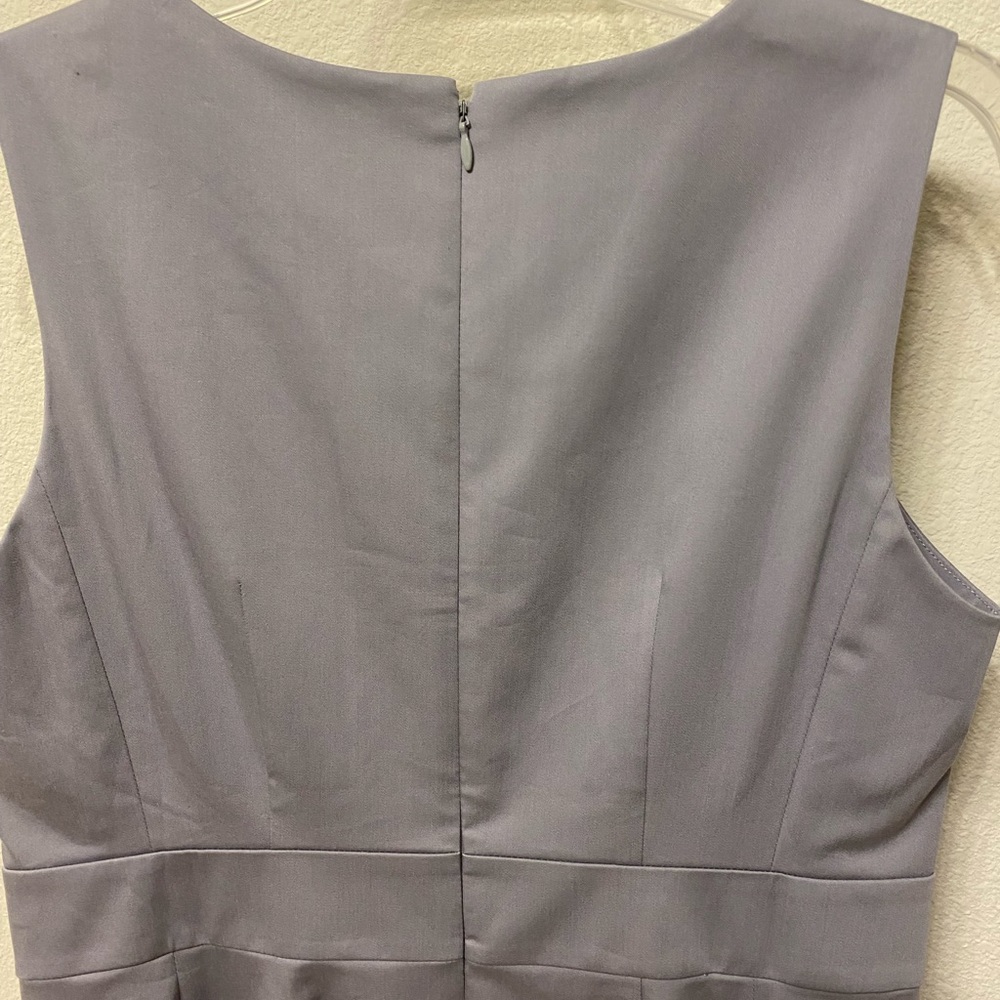 NWT Ann Taylor classic grey sheath dress, size 8 - Picture 5 of 6